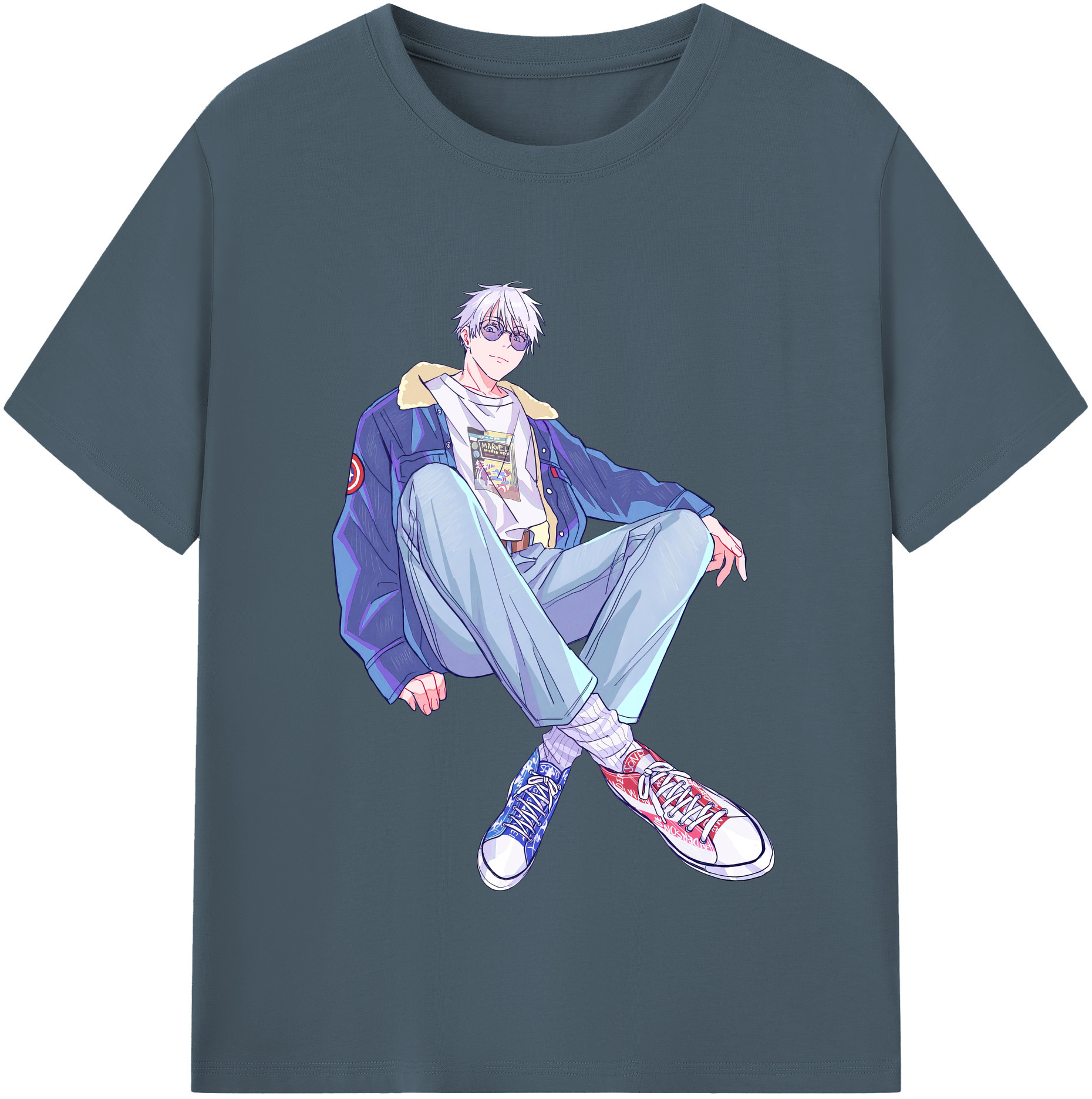 （画像用） 呪術廻戦 Jujutsu Kaisen 綿100％半袖Tシャツ（フロントプリント）
